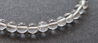 quartz crystal clear white gemstone beads supplies 6mm 6 mm supplies for jewelry making 2