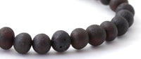 cherry black amber baltic bracelet jewelry stretch elastic 6mm 6 mm for men men's women women's 4