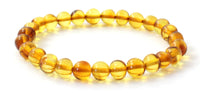 honey golden baroque stretch amber baltic bracelet jewelry for men men's women women's 3