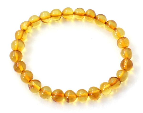 honey golden baroque stretch amber baltic bracelet jewelry for men men's women women's