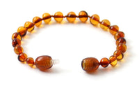 cognac bracelet anklet jewelry polished knotted teething beaded for boy boys girl girl's 3