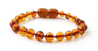 cognac bracelet anklet jewelry polished knotted teething beaded for boy boys girl girl's 4