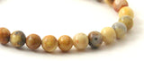crazy agate gemstone bracelet stretch jewelry 6mm 6 mm for women women's elastic band 3
