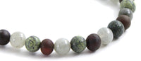 bracelets amber gemstone stretch labradorite green lace stone raw cherry unpolished 6mm 6 mm 3