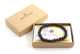 cherry black amber baltic bracelet jewelry stretch elastic 6mm 6 mm for men men's women women's 2