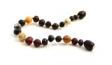 anklets bracelets crazy agate amber baltic raw cherry unpolished knotted teething wholesale black in bulk 4