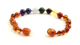 bracelets, anklets, jewelry, chakra, wholesale, knotted, amber, baltic, polished cognac, baroque, in bulk, sale, wholesale 5