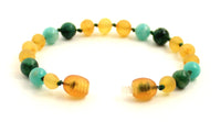 bulk, anklets, bracelets, african jade, green, amazonite, baltic amber, raw, honey, bracelets, knotted 4