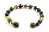 Green, Amber, Teething, Bracelet, African Jade, Lapis Lazuli, Anklet, Baltic, Knotted, Polished, Jewelry 4