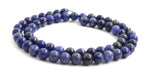 sodalite gemstone beads 6mm 6 mm supplies blue supplies