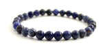 sodalite blue bracelet jewelry gemstone stretch elastic band 6mm 6 mm for men men's 4