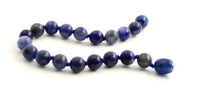 anklet sodalite blue bracelet jewelry 6mm 6 mm beaded for men men's boy boys knotted 3