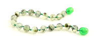 light green anklet prehnite gemstone bracelet jewelry beaded 6mm 6 mm natural 3