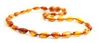 Jewelry, Baltic, Necklace, Cognac, Olive, Bean, Beads, Amber, Teething, Calming 4