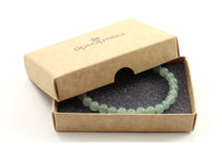 aventurine gemstone bracelet stretch green elastic band 6mm 6 mm beads beaded 2