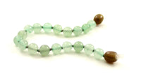 bracelet knotted anklet green aventurine gemstone round 6mm 6 mm for boy boys men men's jewelry 3