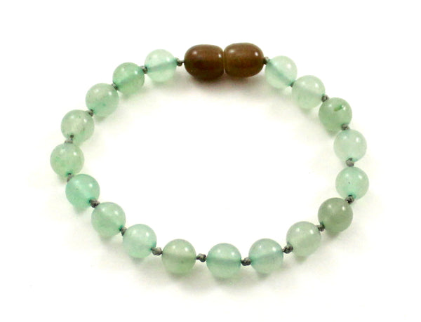 Aventurine Gemstone Knotted Green Anklet