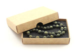 necklace green lace stone gemstone serpentine beaded knotted 6mm 6 mm jewelry for men men's 2