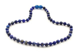 necklace lapis lazuli 6mm 6 mm dark blue jewelry knotted for men men's boy boys 3