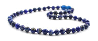 necklace lapis lazuli 6mm 6 mm dark blue jewelry knotted for men men's boy boys 4