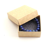 bracelet dark blue deep lapis lazuli gemstone anklet jewelry 6mm 6 mm beaded beads knotted for men men's boy boys 2