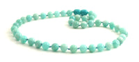 necklace green amazonite gemstone 6mm 6 mm jewelry beaded knotted for boy boys 4