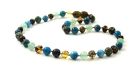 necklace, amber, green, jewelry, baltic, beaded, gemstone, apatite, blue, aventurine, african turquoise 3