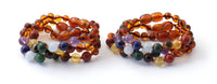 bracelets, anklets, jewelry, chakra, wholesale, knotted, amber, baltic, polished cognac, baroque, in bulk, sale, wholesale 2