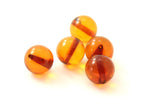 round amber beads bead supplies 10 mm 10mm baltic natural cognac brown