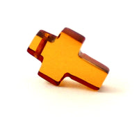 cross crosses amber baltic pendant top drilled supplies cognac polished 4