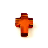 cross crosses amber baltic pendant top drilled supplies cognac polished 2
