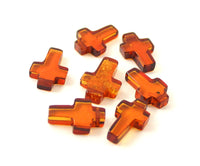 cross crosses amber baltic pendant top drilled supplies cognac polished