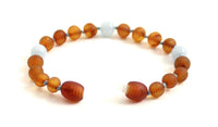 bracelets, anklets, amber, baltic, aquamarine, wholesale, in bulk, jewelry, blue, raw, cognac, unpolished, cognac, brown 5