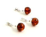 baltic amber bulk wholesale jewelry pendant pendants cognac round small