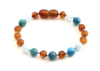 bracelet, amber, blue, apatite, aquamarine, gemstone, anklet, jewelry, gemstone, beaded 10
