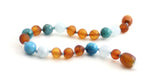 bracelet, amber, blue, apatite, aquamarine, gemstone, anklet, jewelry, gemstone, beaded 7