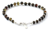 raw, amber, silver, bracelet, jewelry, green, unpolished, baltic, sterling 925 3