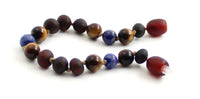 Bracelet, Unpolished, Tiger Eye, Raw, Amber, Lapis Lazuli, Anklet, Cherry 3