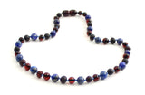 necklaces, amber, baltic, wholesale, jewelry, lapis lazuli, blue, gemstone, teething, boy, boys, in bulk 3