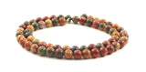 picasso stone jasper 6 mm 6mm beads strand strands supplies multicolor round 3