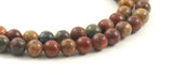 picasso stone jasper 6 mm 6mm beads strand strands supplies multicolor round 2