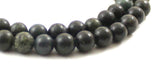 green lace stone, round, serpentine, supplies, bead, beads. 6mm, 6 mm, strand, drilled, natural, gemstone 9