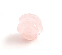 rose quartz rose pink supplies for jewelry making drilled 3