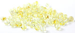 citron, žlutá, jantar, korálky, zásoby, volné, barokní, přírodní, zubaté