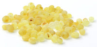lemon, amber, natural, yellow, beads, baltic, baroque, teething 2