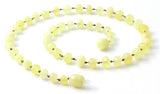 For Child, Authentic, Milky, Necklace, Amber, Polished, Baltic, Beaded