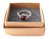 Ring, Amber, Baltic, Silver, Adjustable, Sterling 925, Cognac, Jewelry 2