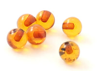 beads half drilled half-drilled amber baltic cognac cherry 4 5 mm 4mm 5mm for earrings making