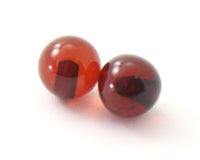 beads half drilled half-drilled amber baltic cognac cherry 4 5 mm 4mm 5mm for earrings making 3