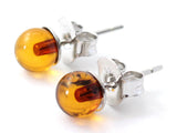 earrings, amber, wholesale, jewelry, stud, studs, minimalist 2